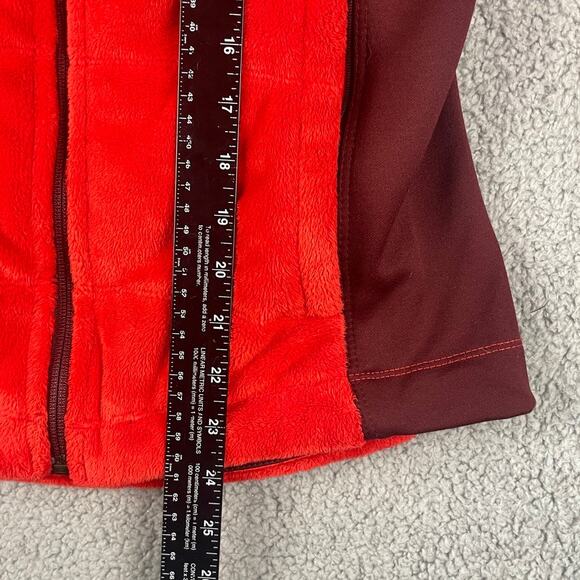 Columbia Women's Small Red Omni Heat Thermal Comfort Long Sleeve Jacket - Picture 8 of 12